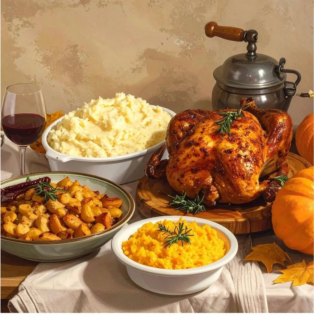 Thanksgiving made easy (and delicious). 🦃
Our holiday meal kits are back &mdash; featuring local turkey, smoked bison ribs, or squash shepherd&rsquo;s pie for our veggie friends. Each kit serves two and comes with seasonal sides + warm apple cobbler