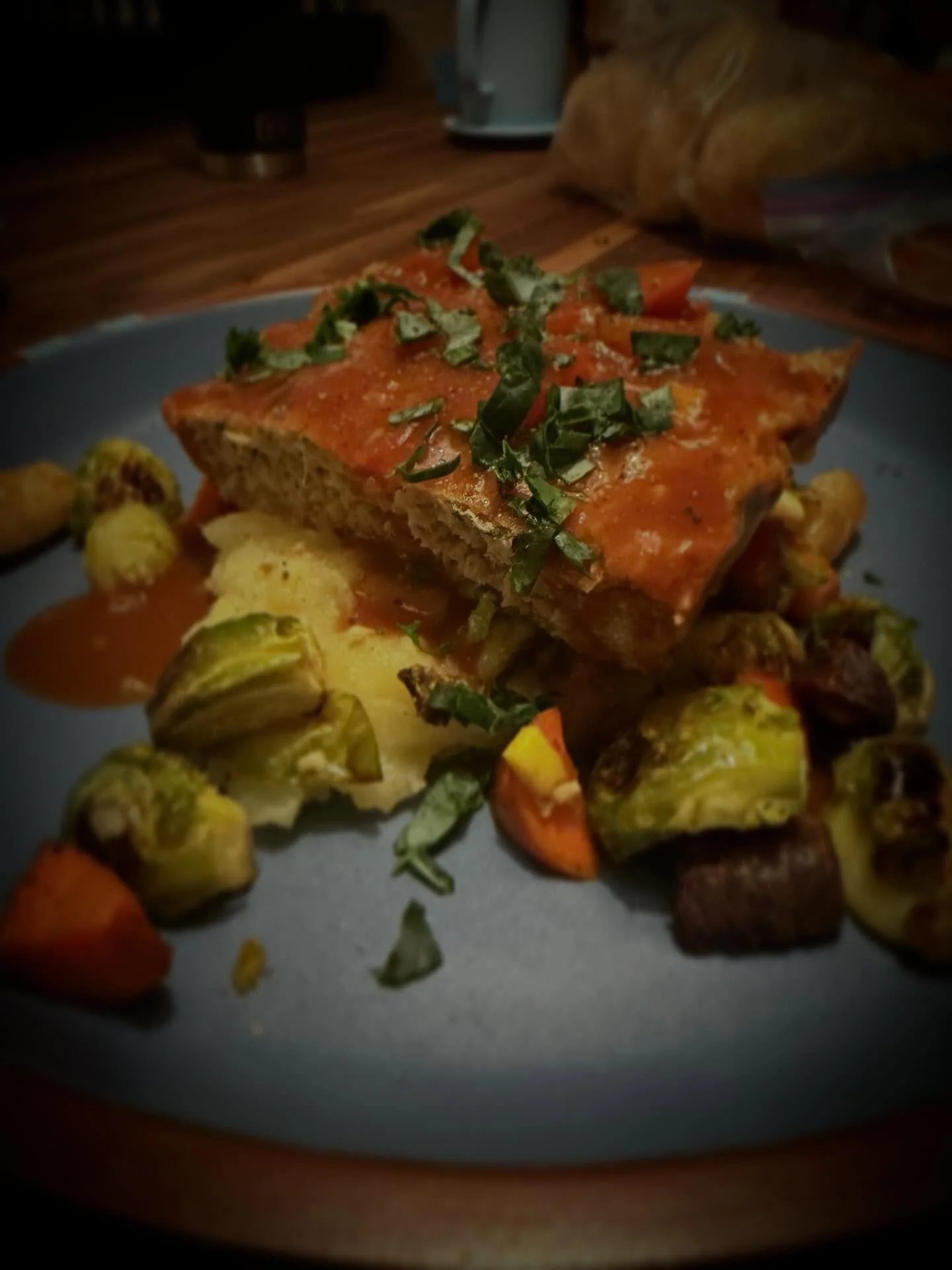 A closer look at one of the meals coming soon.

House-made turkey meatloaf, served with crispy duck fat potatoes and finished with a subtle red curry glaze.
Comforting, balanced, and cooked with care &mdash; the kind of meal that feels familiar but s
