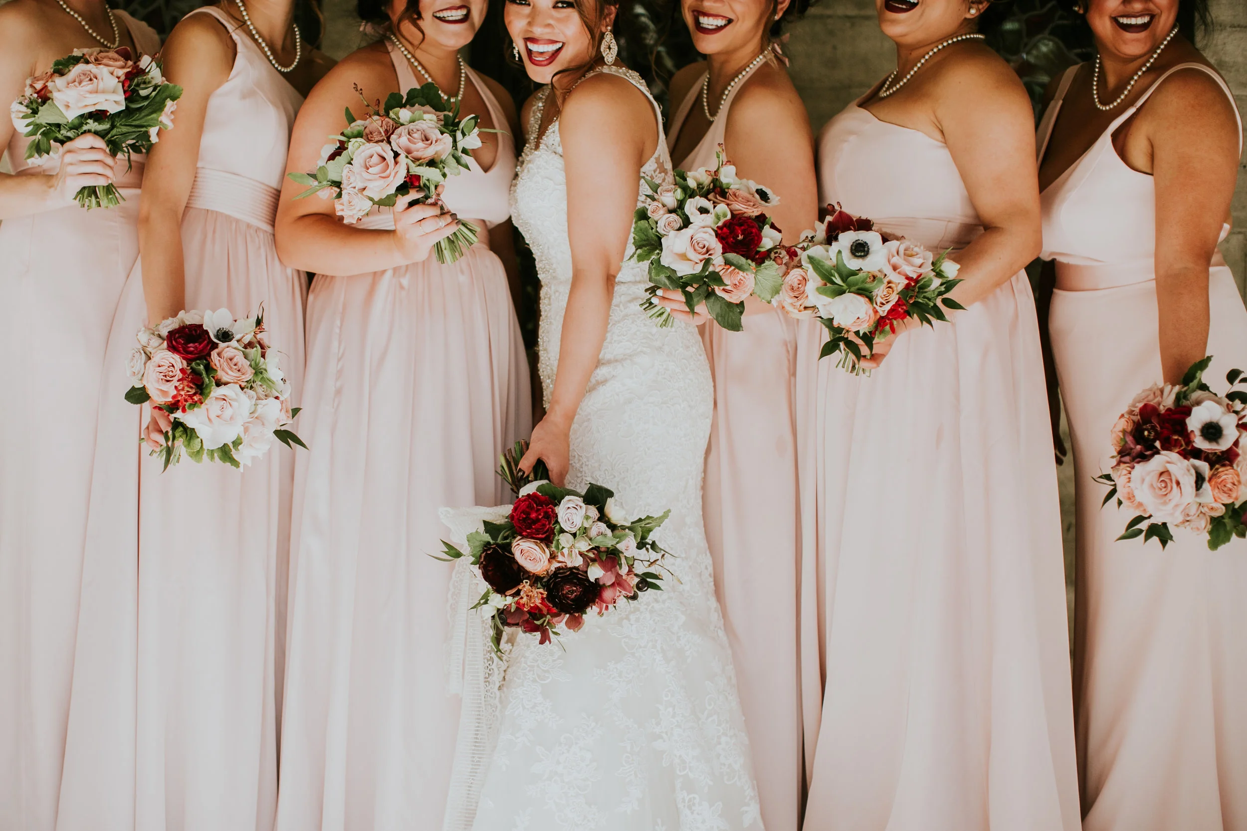 mission-inn-wedding-blush-bridesmaids-marsala-bouquets-aubree-lynn-francine-ribeau.jpg