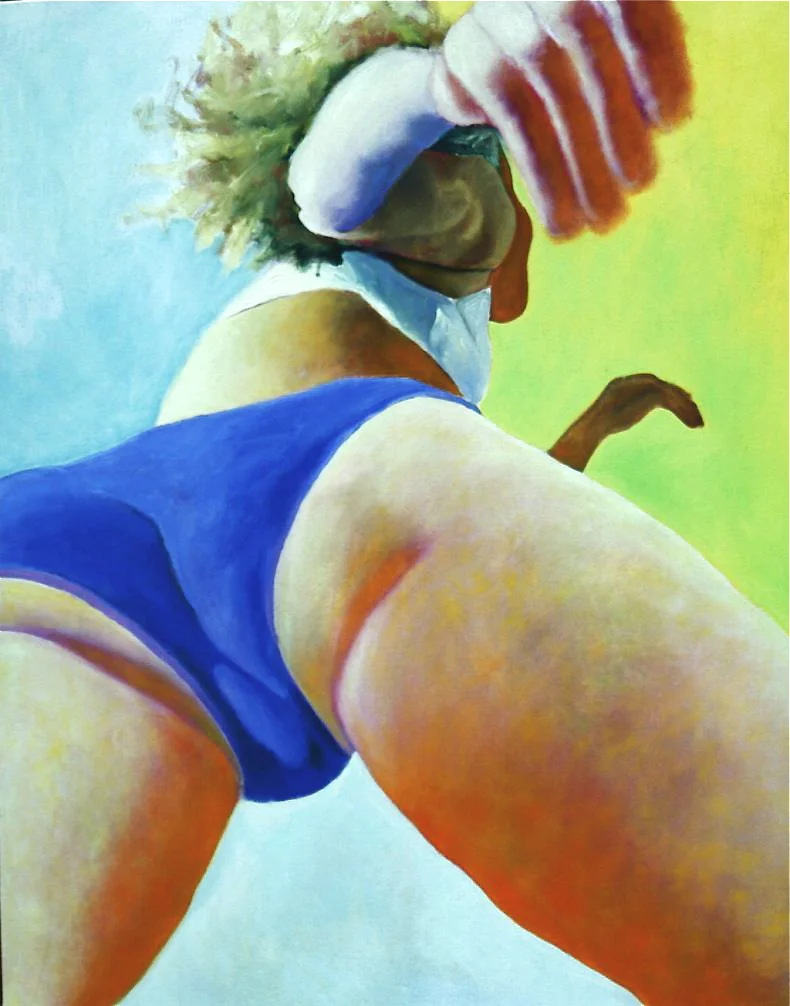 Self Portrait in Blue Underpants