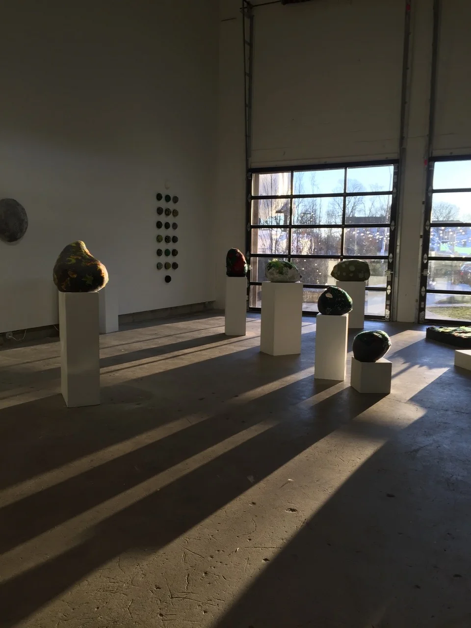 Installation view at 3S Artspace in Portsmouth NH: 11/23-12/30/2018