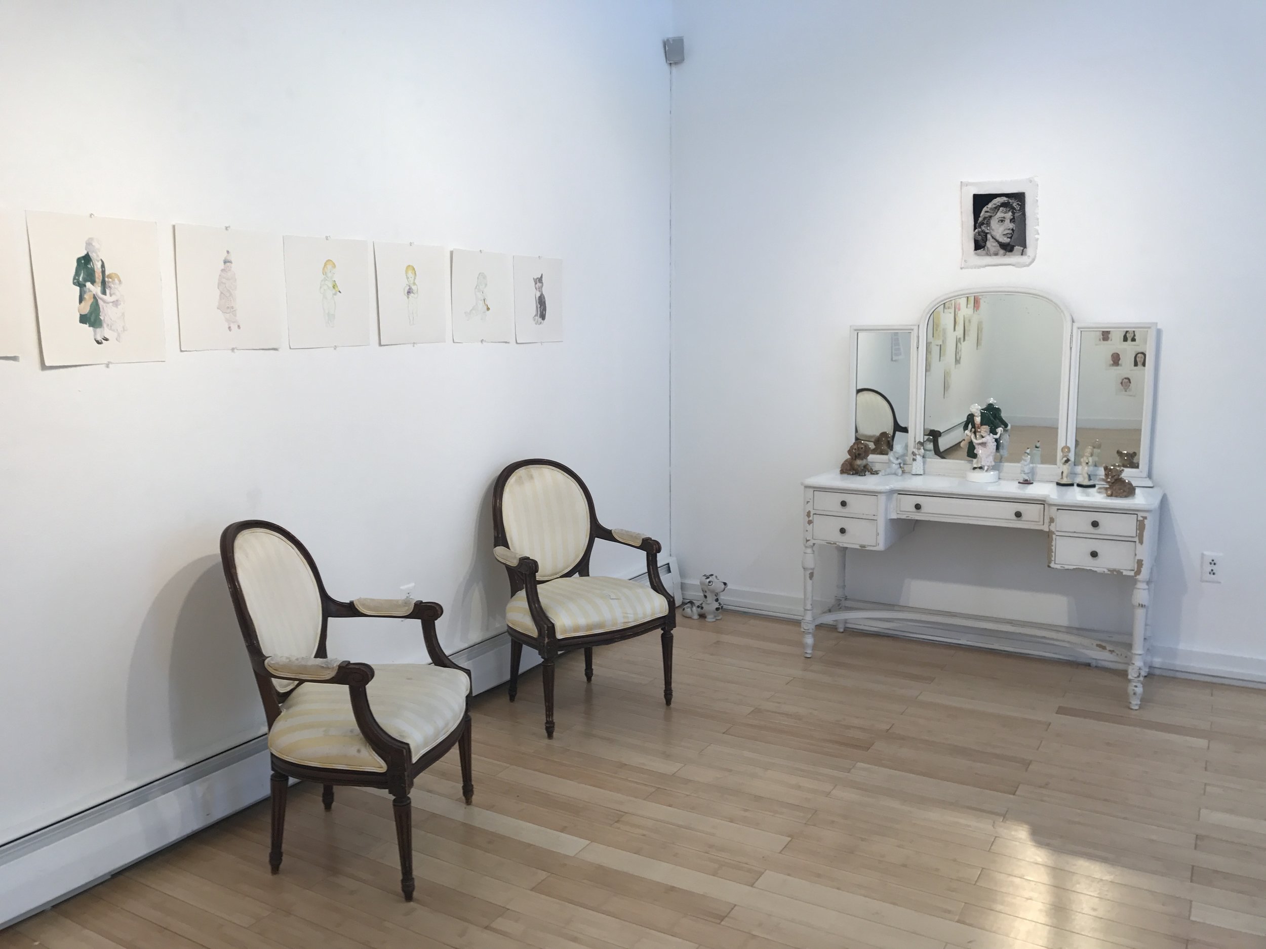 Installation University of Maine at Farmington Art Gallery 2017