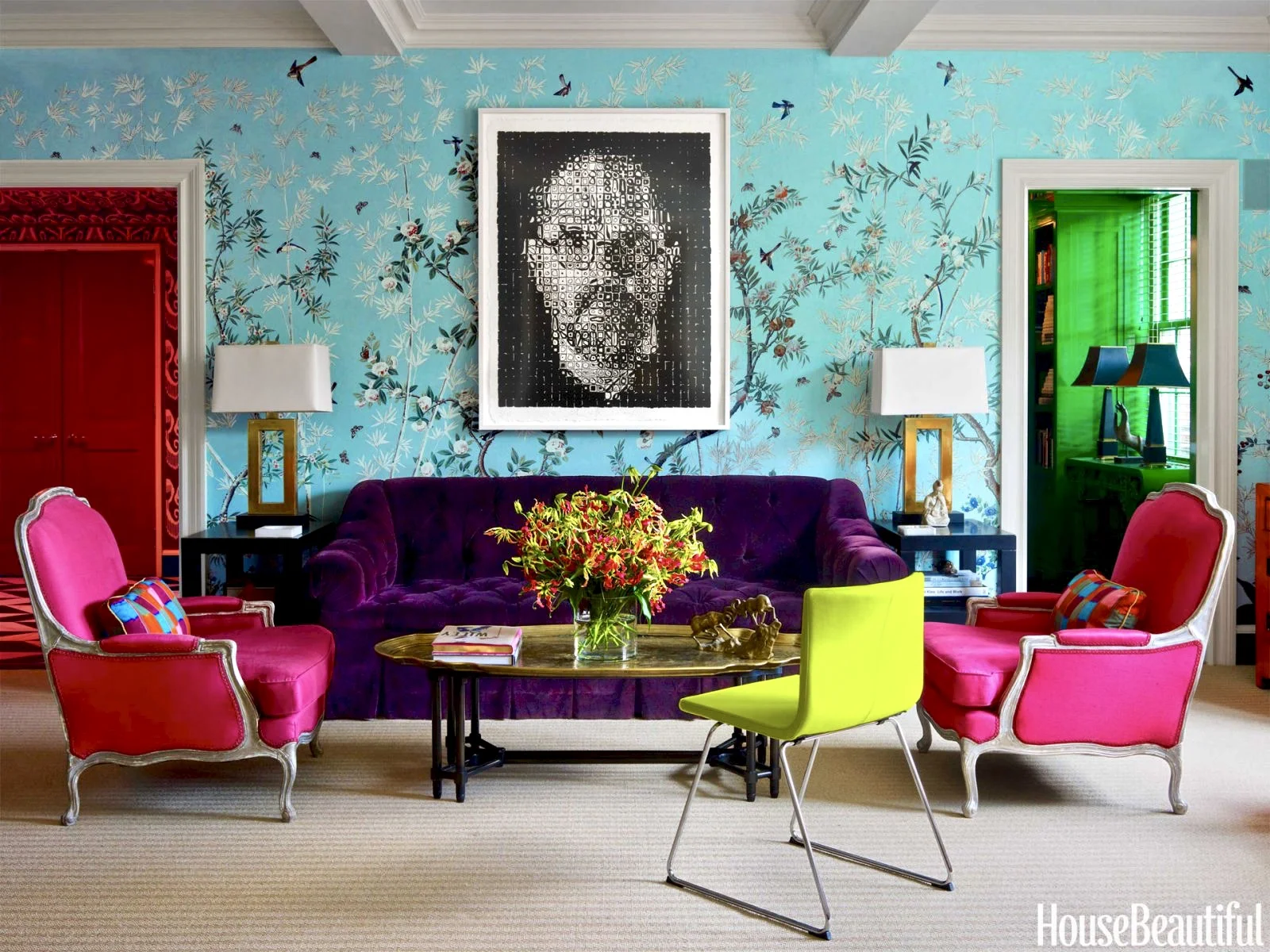 All the crayons in the box. (Photo: House Beautiful )