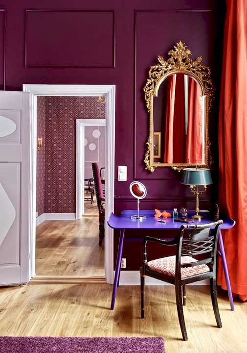 Purple! (Photo: Homedit )