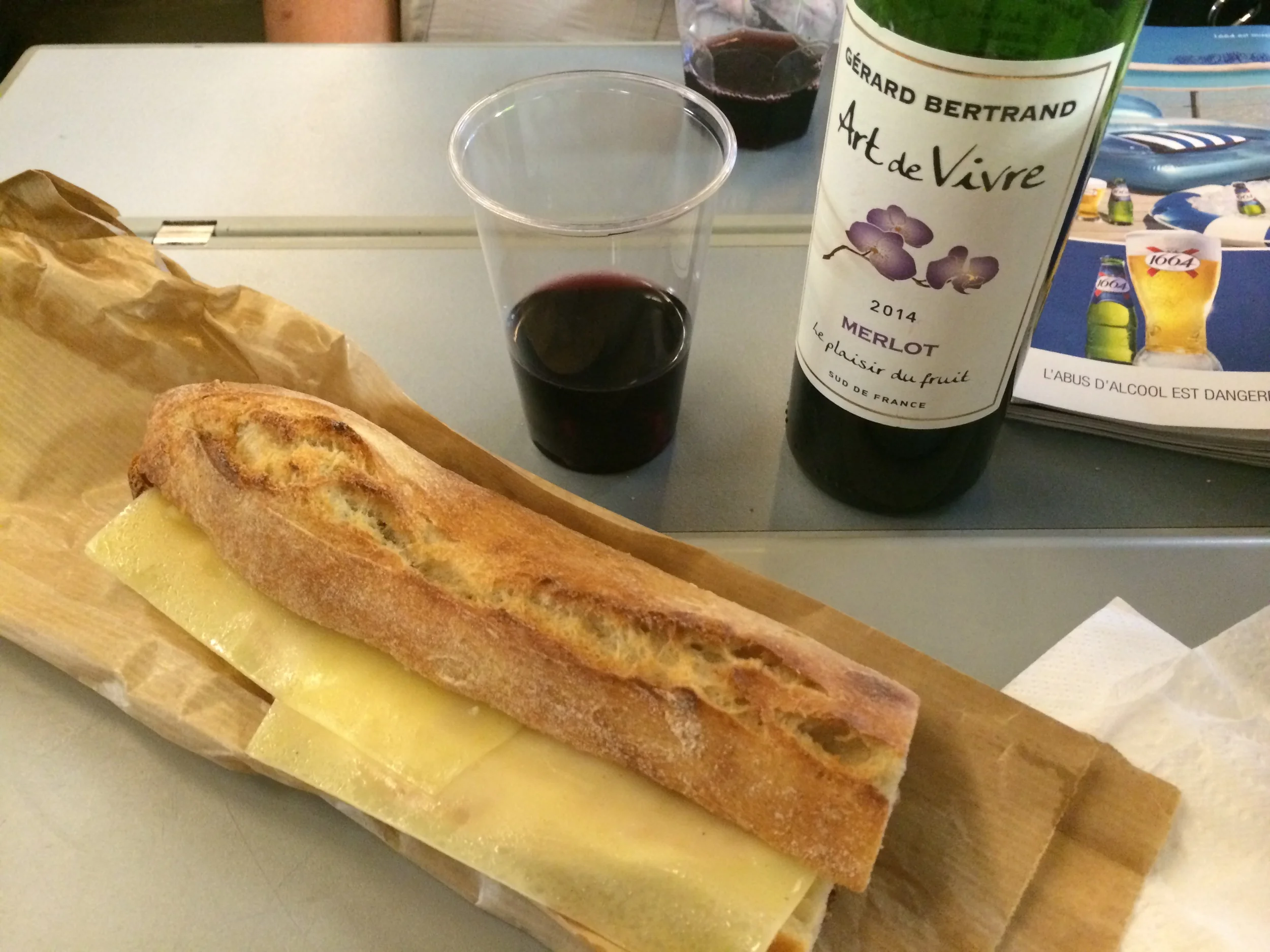 Always bring a picnic for the train.
