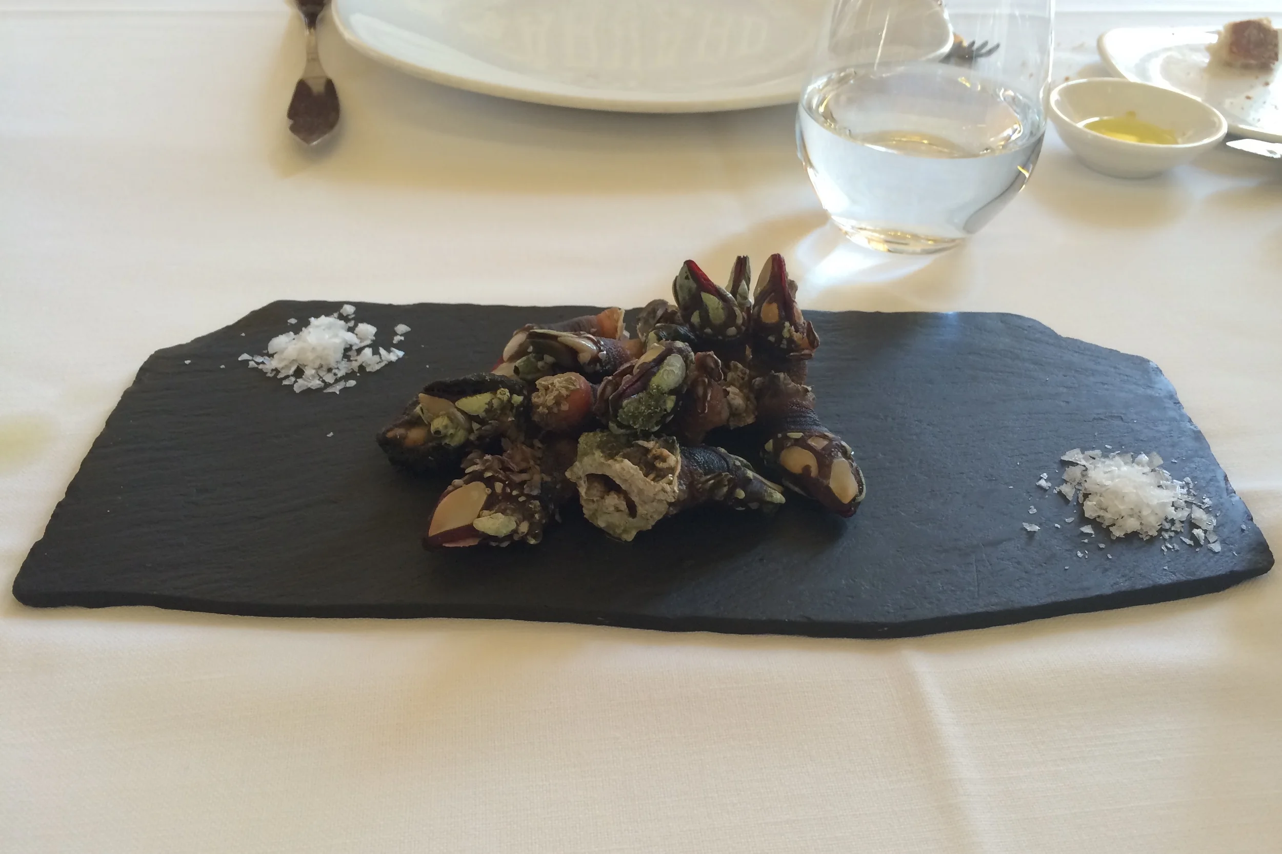 Yes. I ate some Barnacles.
