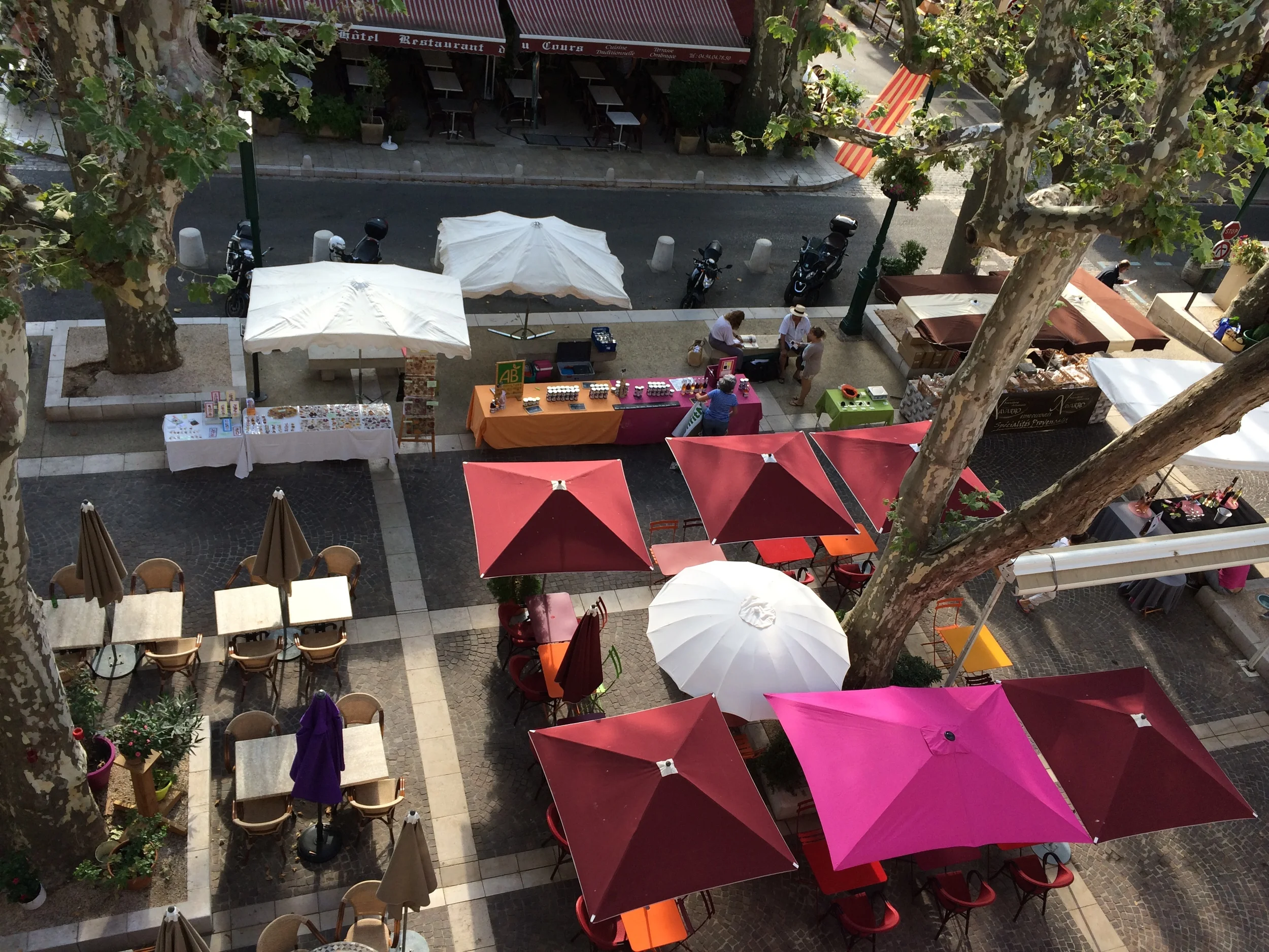 Artisan Market - from my window