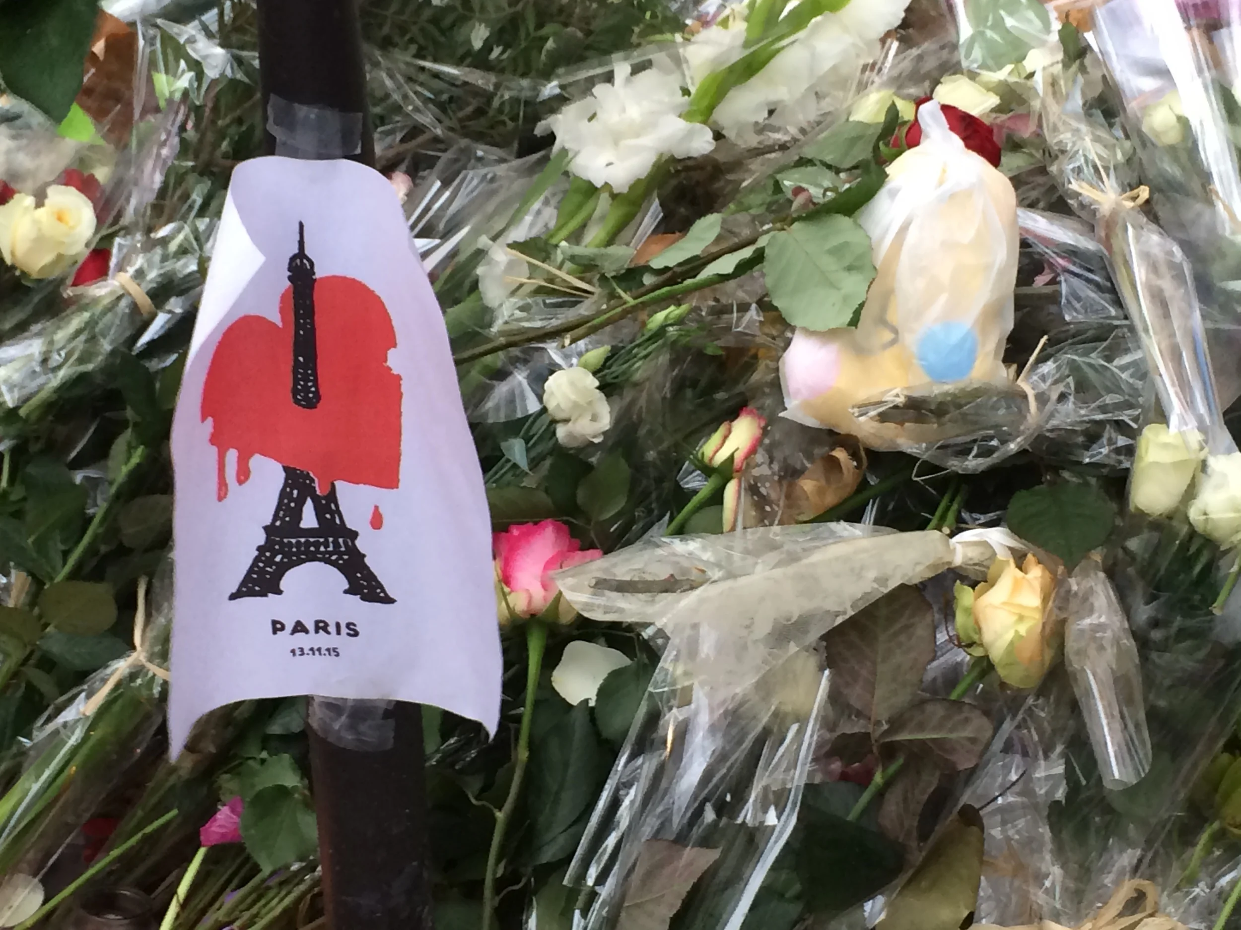 A tribute at Café Bonne Biere