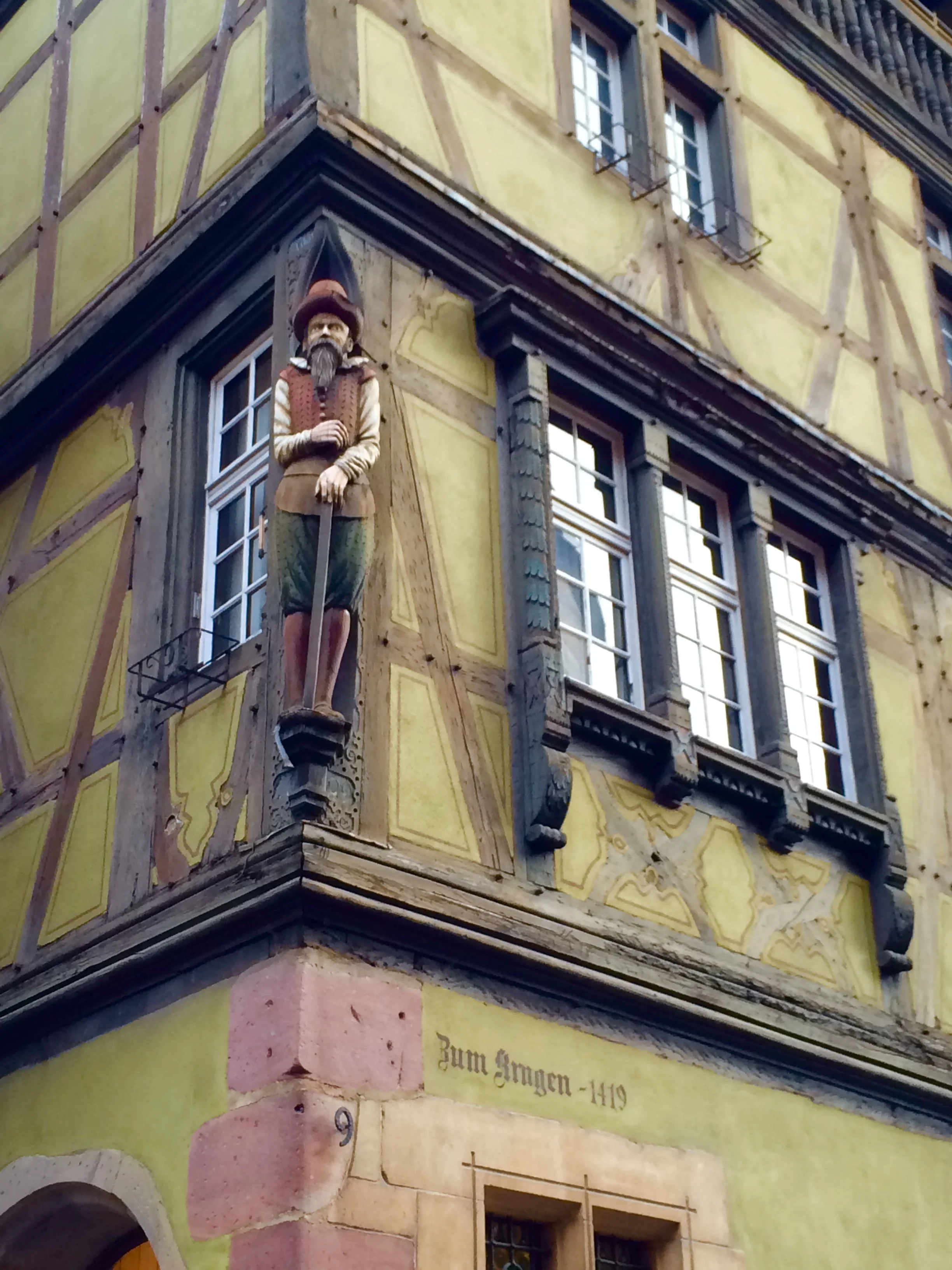 15th Century Building in Colmar, France