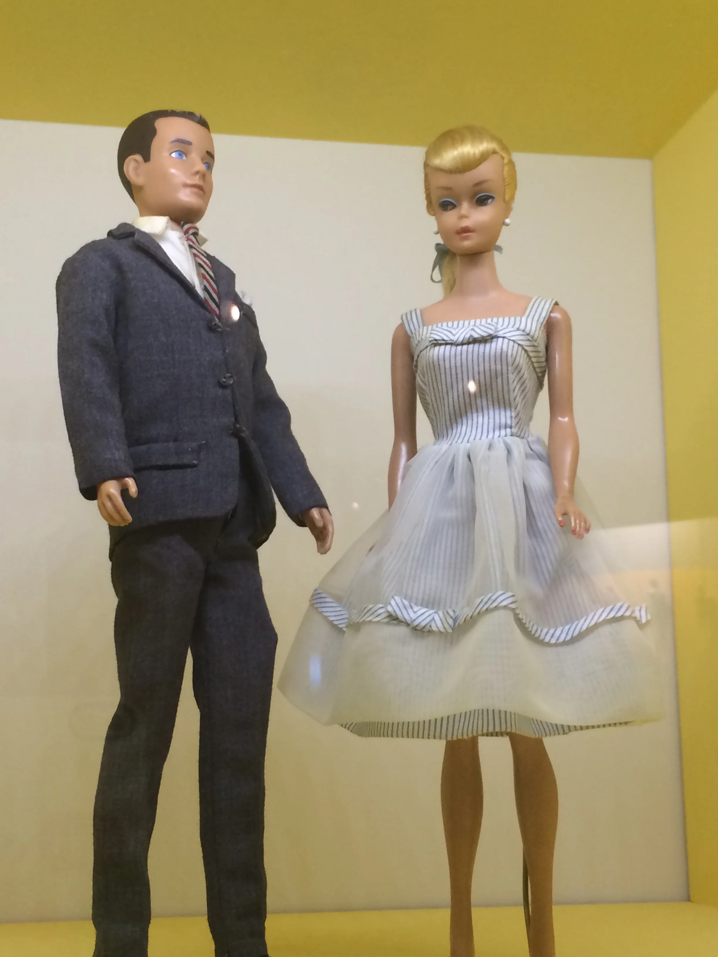 Early 1960s Barbie and Ken
