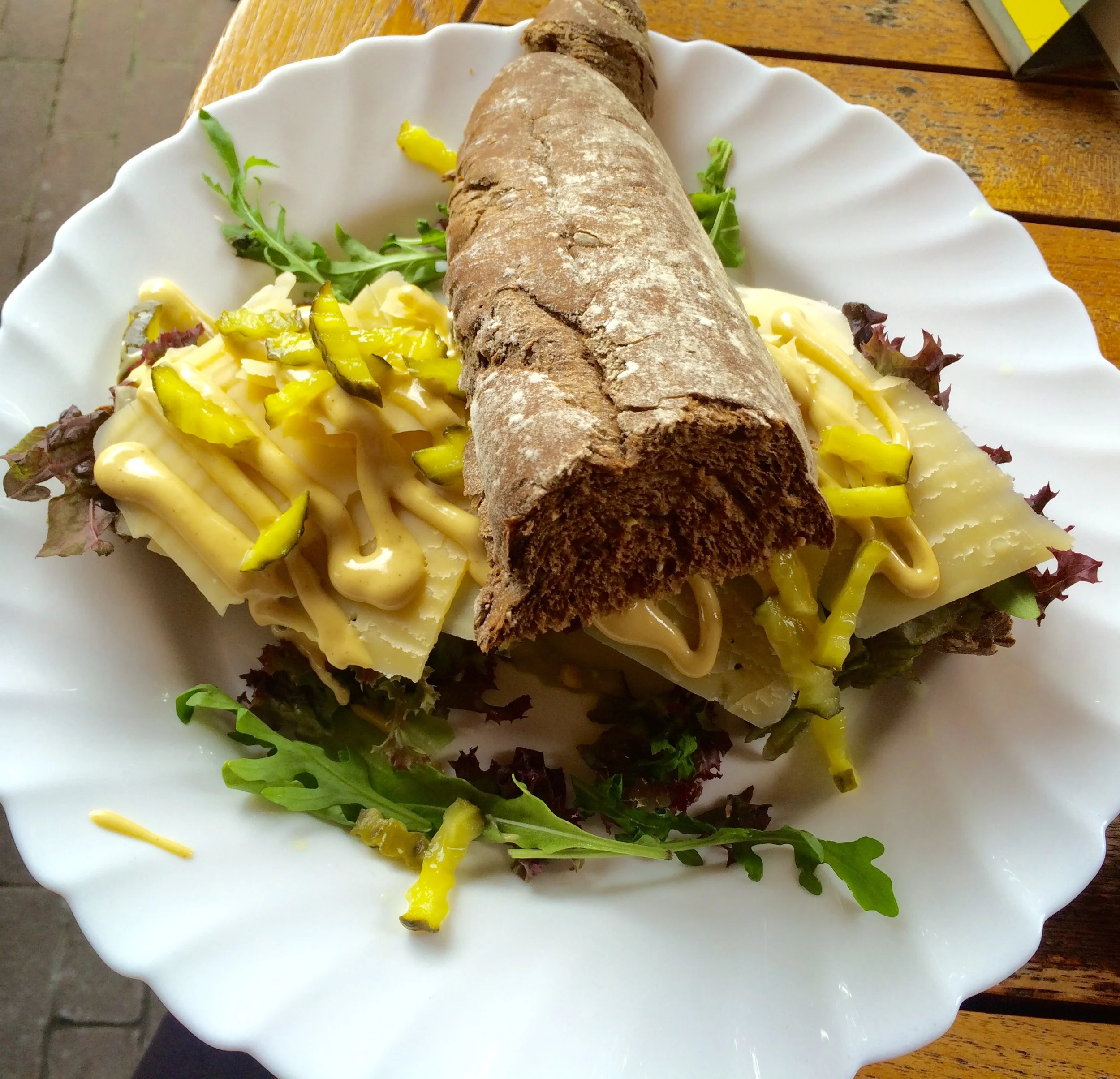 Lunch! At Café Onder de Ooievaar