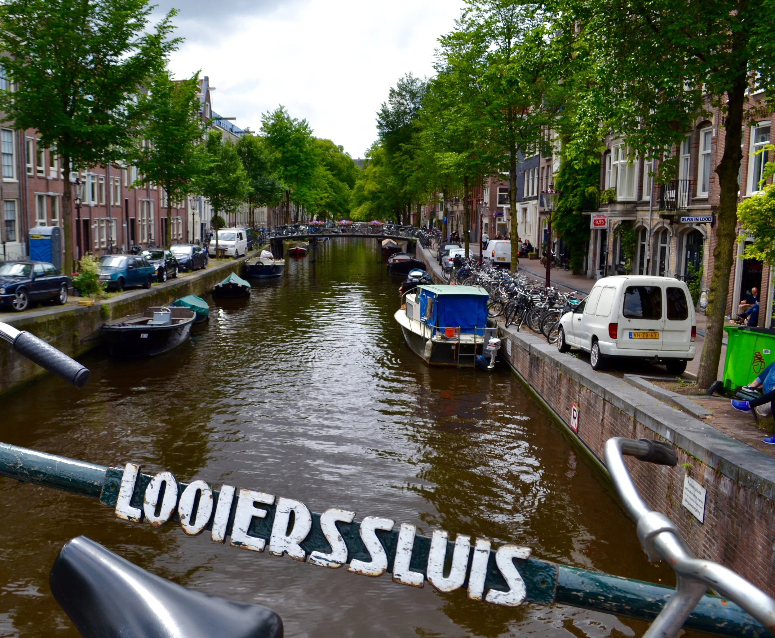 Another cute canal on my walk home from the Anne Frank House