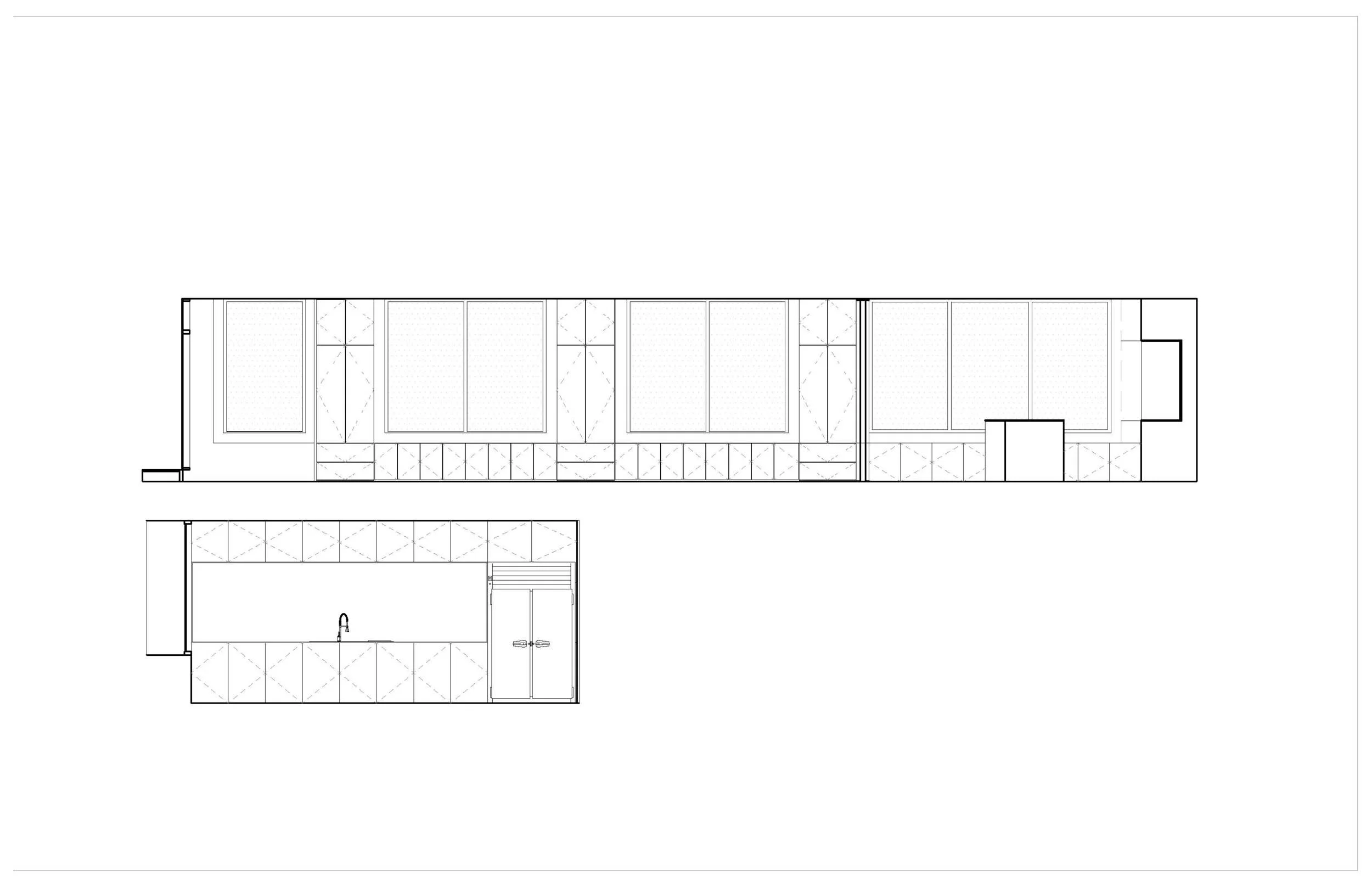 Kitchen and Dining Elevations