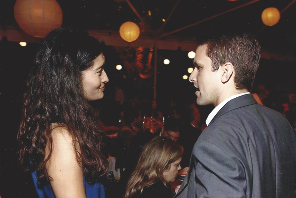 Jeremy Woodrum, co-producer of "Burma, It Can't Wait" at the Aung San Suu Kyi dinner.