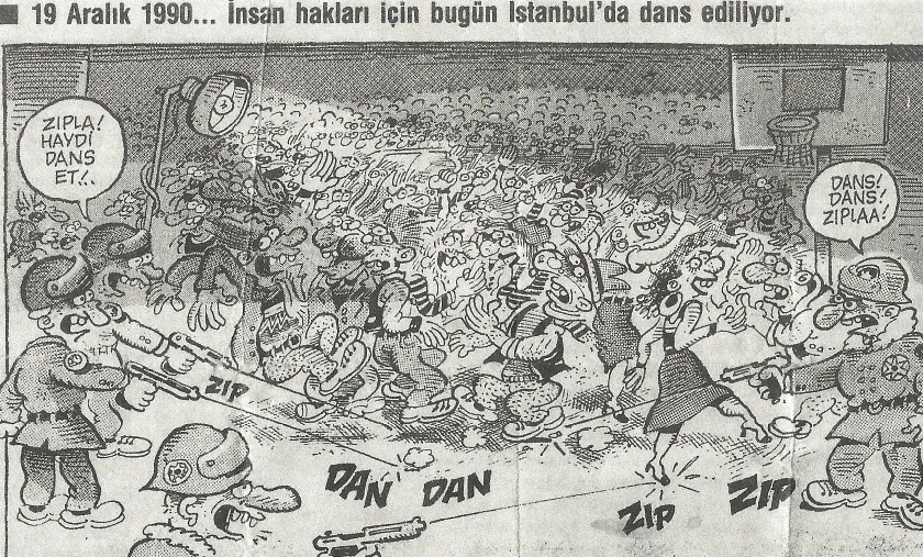 The final concert of the Human Rights Now tour in Istanbul, Turkey.