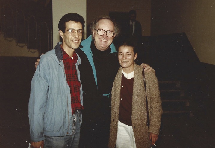 Jack Healey meeting with the promoters of the Human Rights Now Concert in Istanbul, 1990.