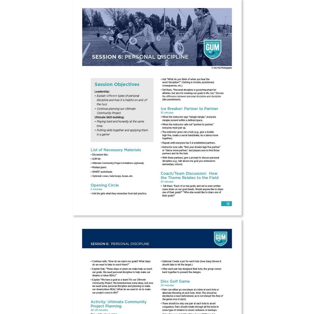 GUM Middle School Curriculum