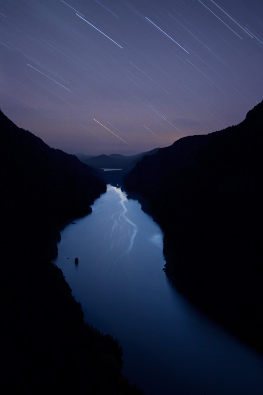 "Ancient Souls", Indian Head Overlook Star Trails, Adirondack State Park, New York, United States.