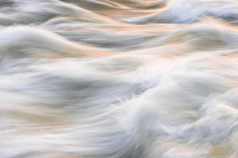 Water Abstract, Great Falls National Park, Mclean, Virginia