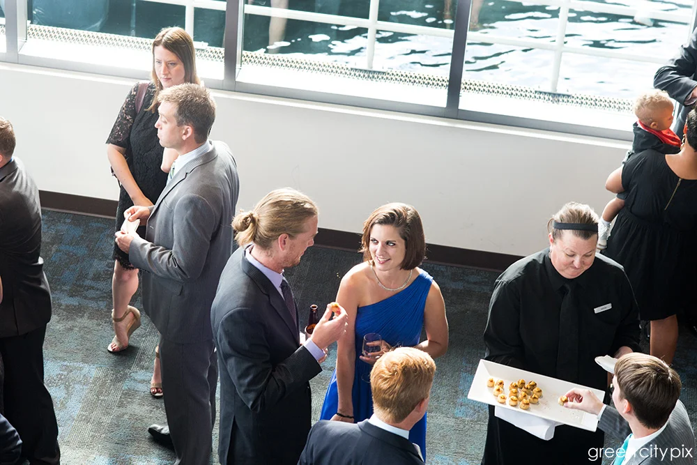 Wedding guests 