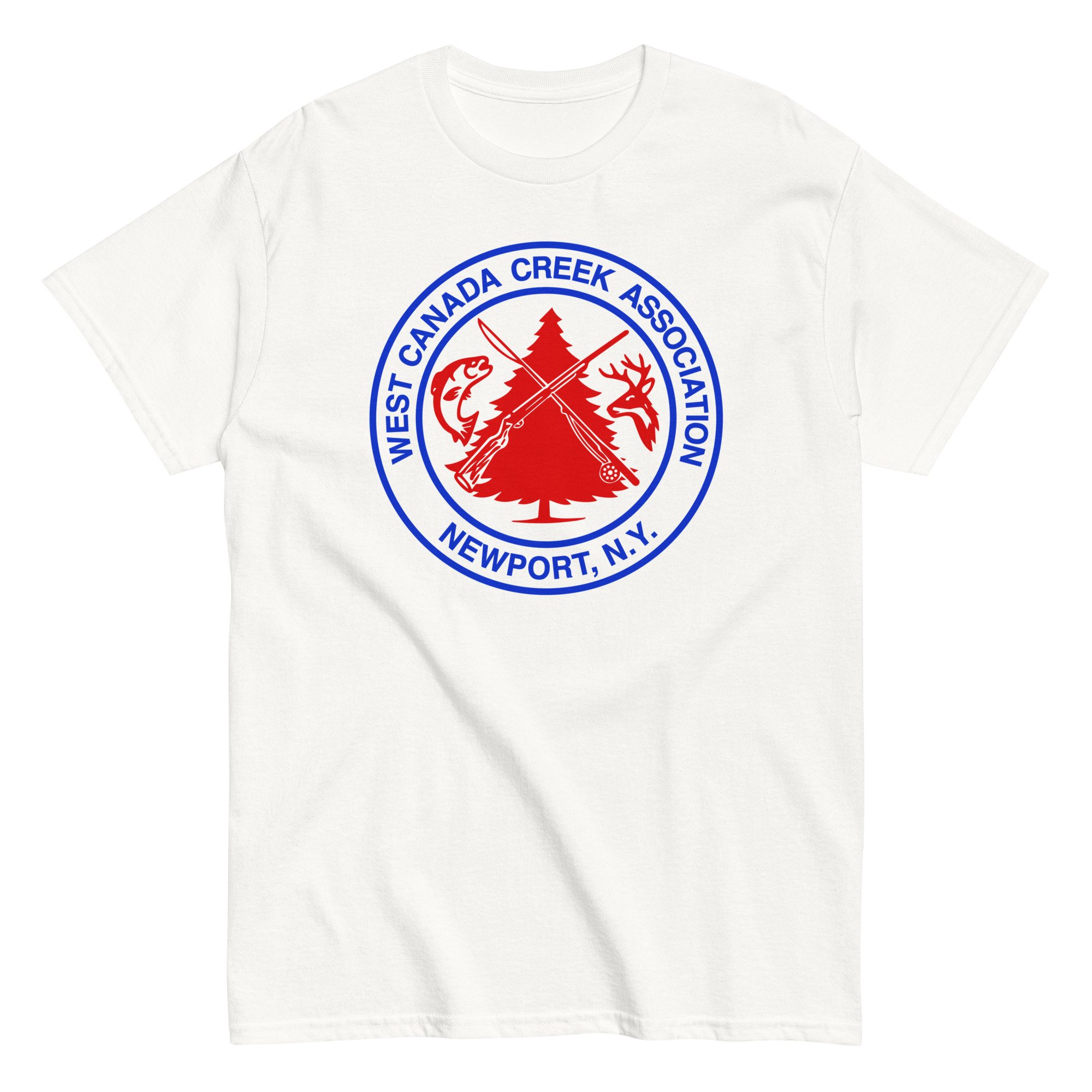 WCCA Classic logo tee (Red, White and Blue collar!)