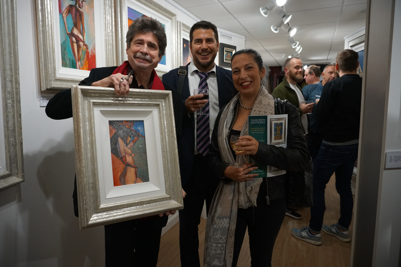 Collectors at Images in Frames