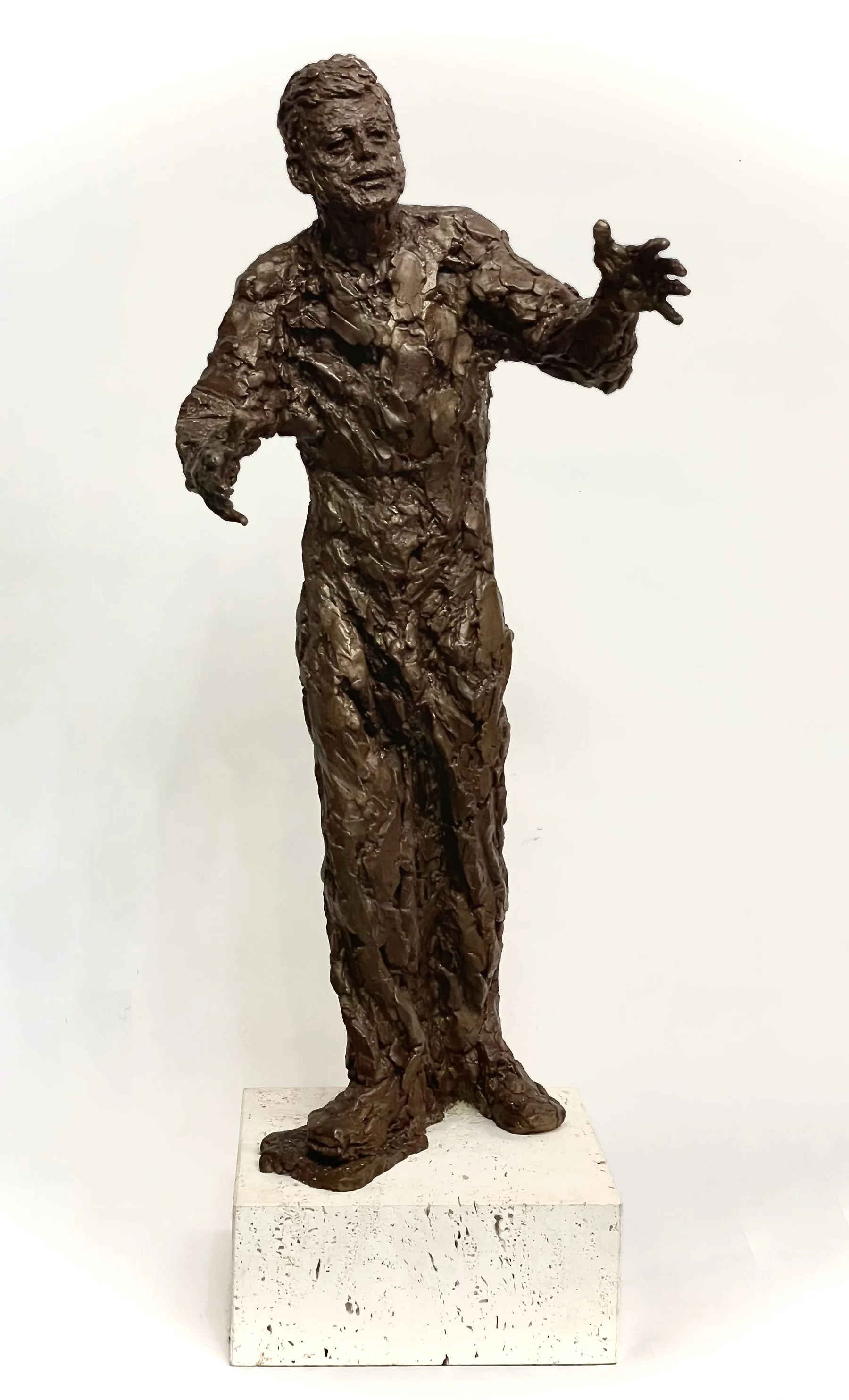 John F. Kennedy Sculpture by Robert Berks