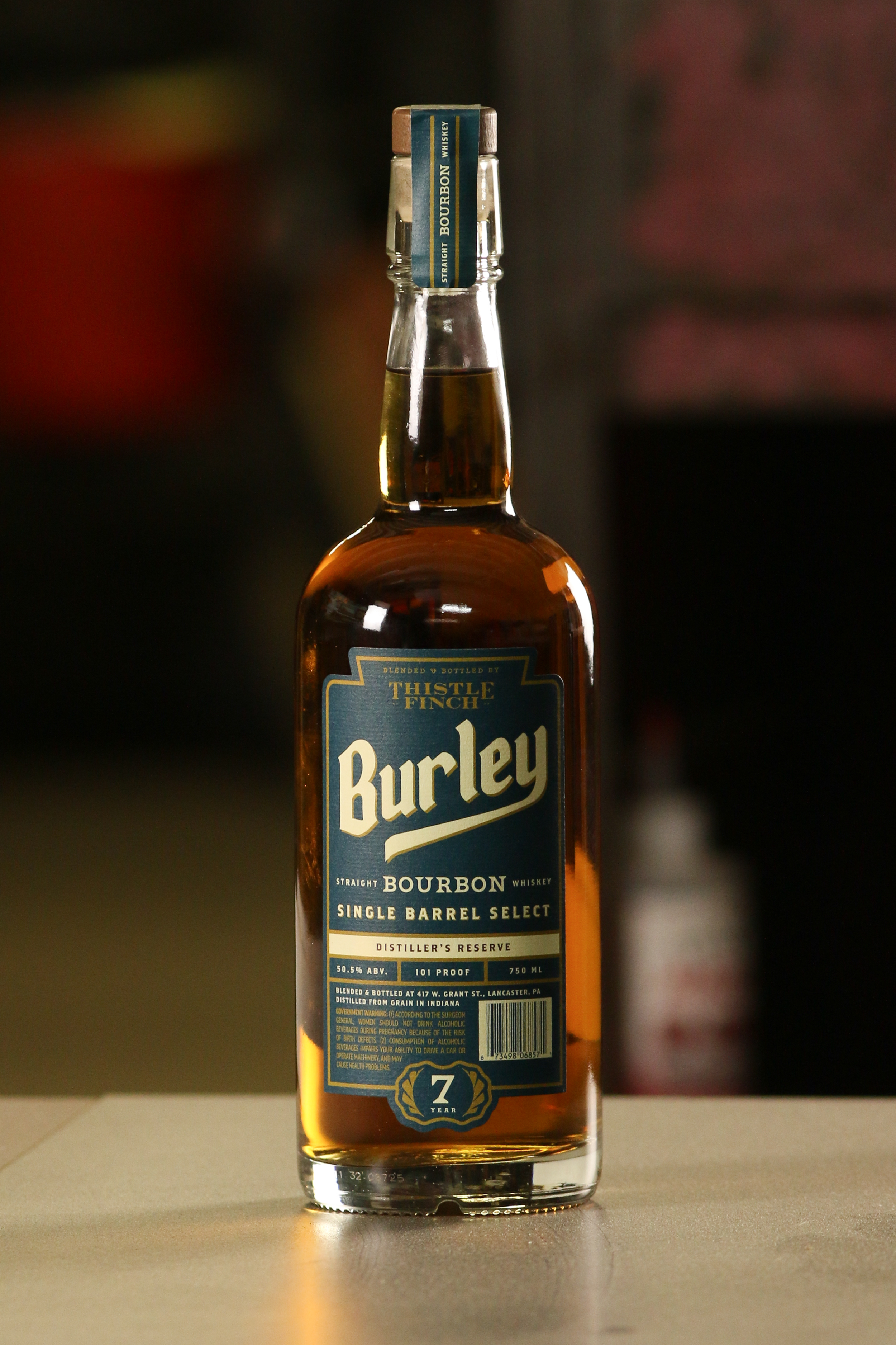 Thistle Finch Distiller's Reserve 7 Year Burley Bourbon