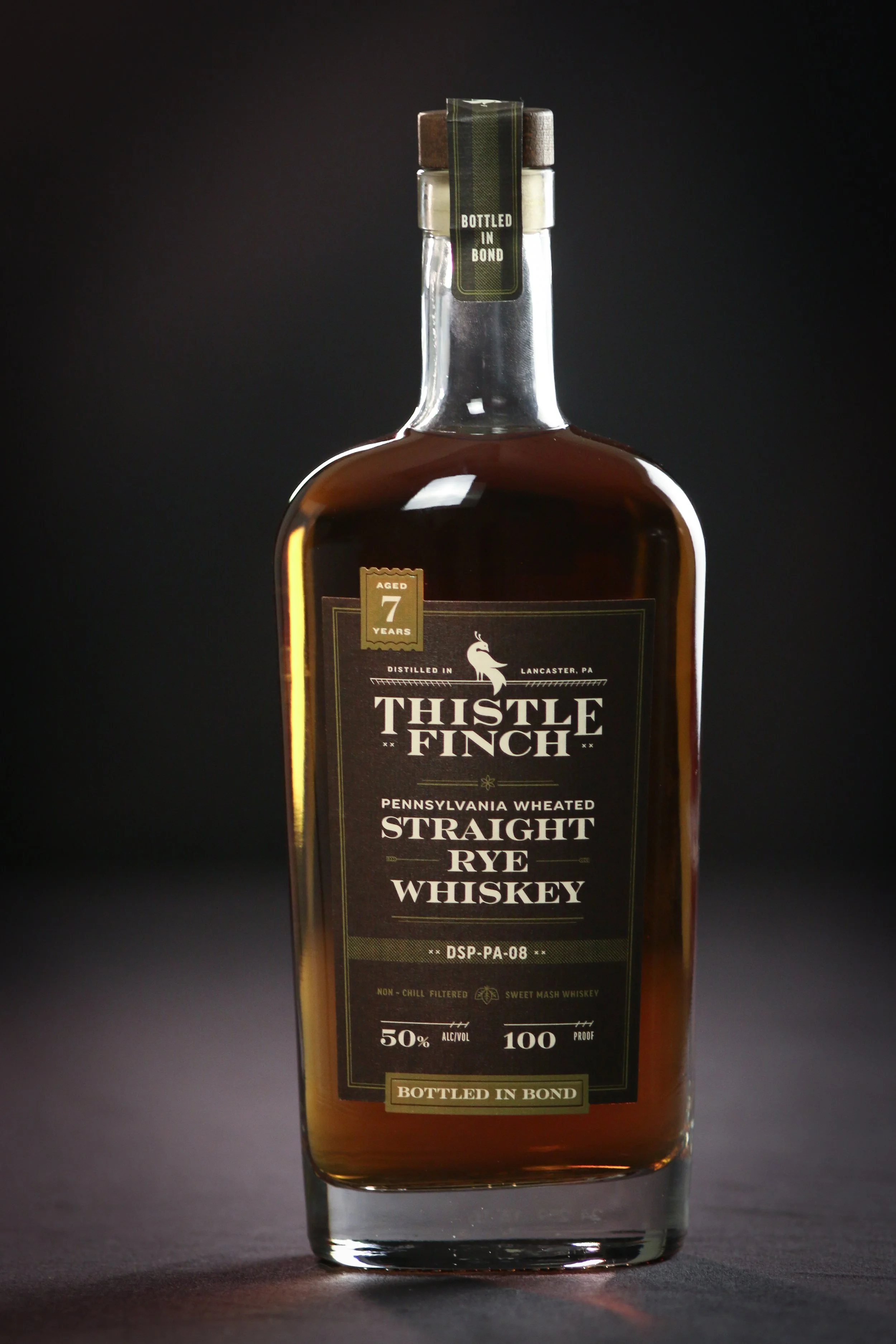 Thistle Finch - Bonded Rye Whiskey - 7 Years