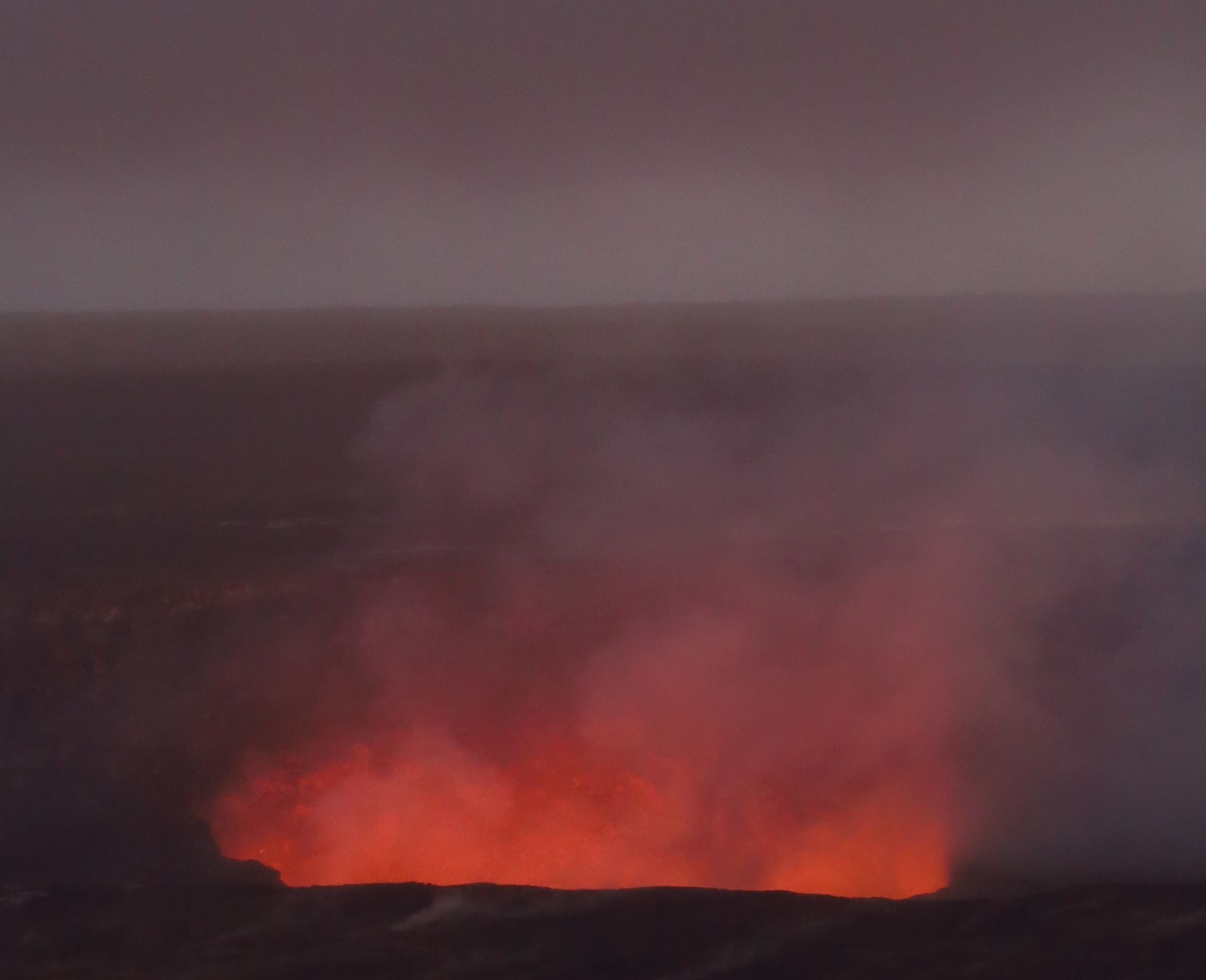   Halema'uma'u Crater, Hawaii Volcanoes National Park  