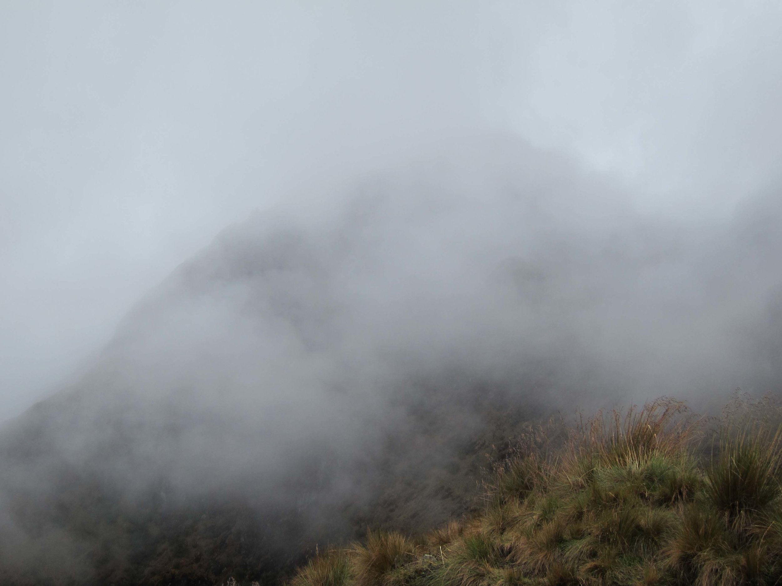    Warmiwañusca Pass, Inca Trail   