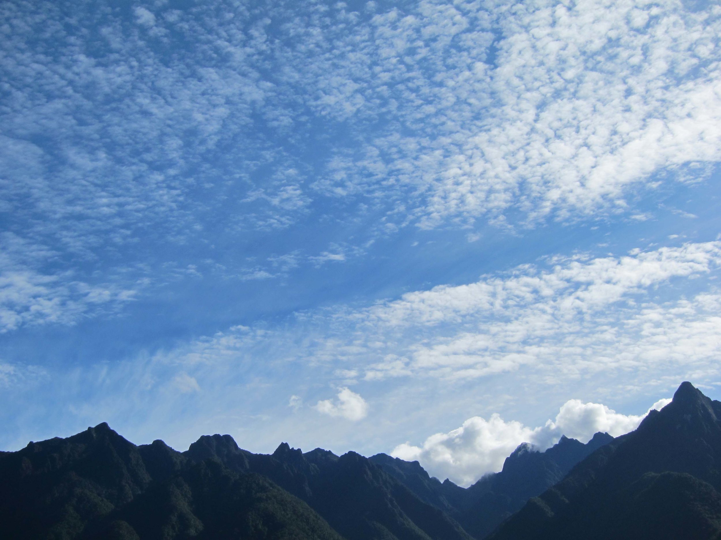   North from Machu Picchu  