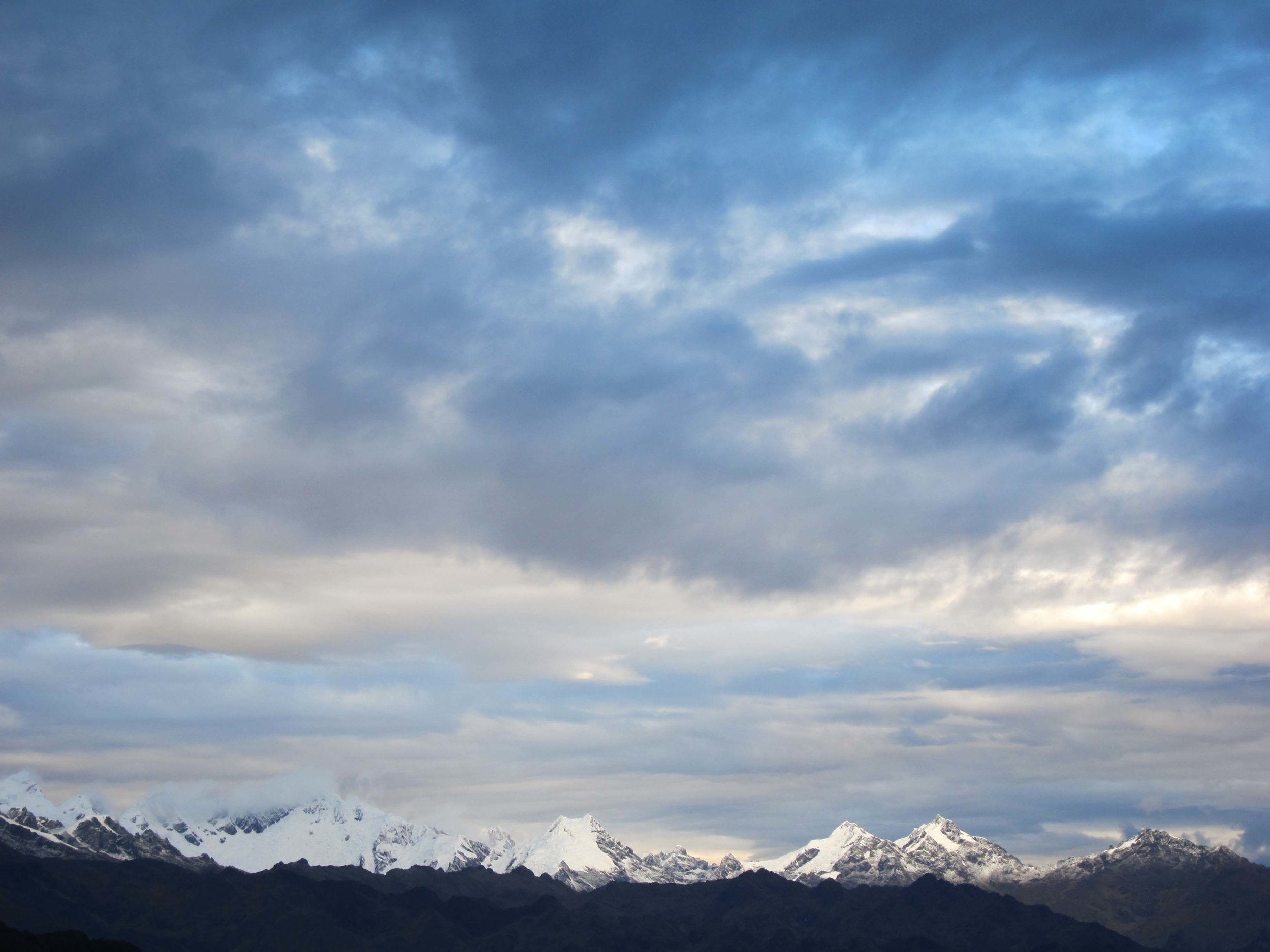    View from Chaquicocha, Inca Trail   