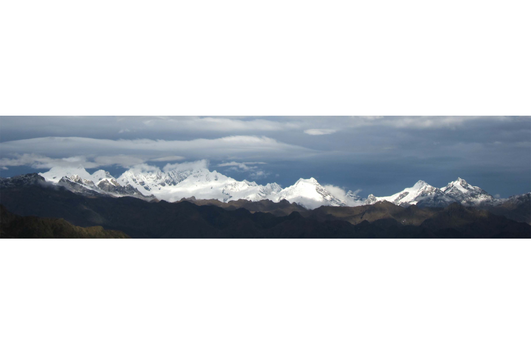   View from Chaquicocha, Inca Trail  