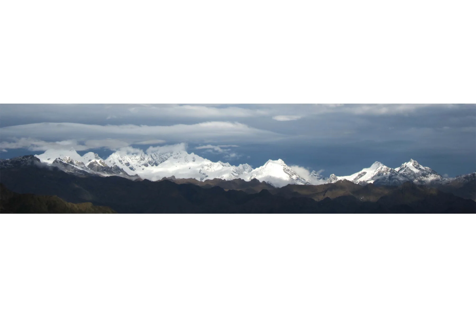 View from Chaquicocha, Inca Trail