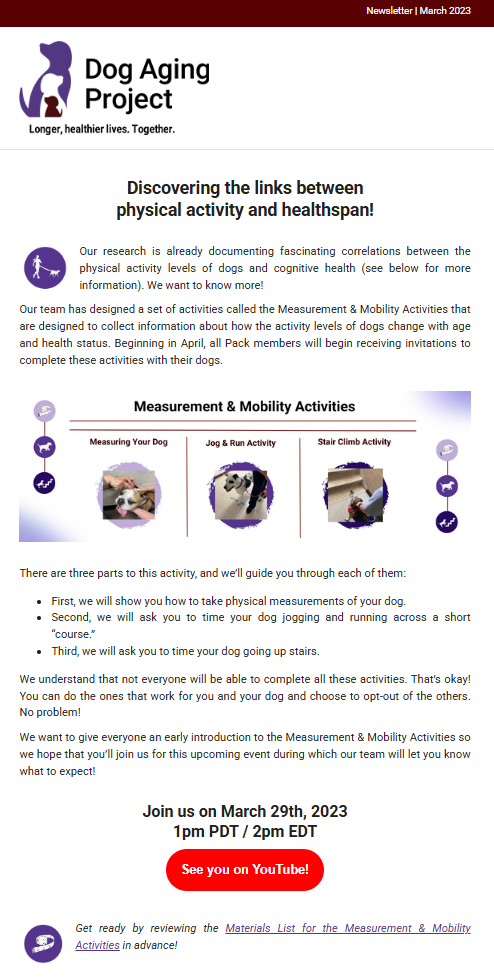 March 2023 Newsletter