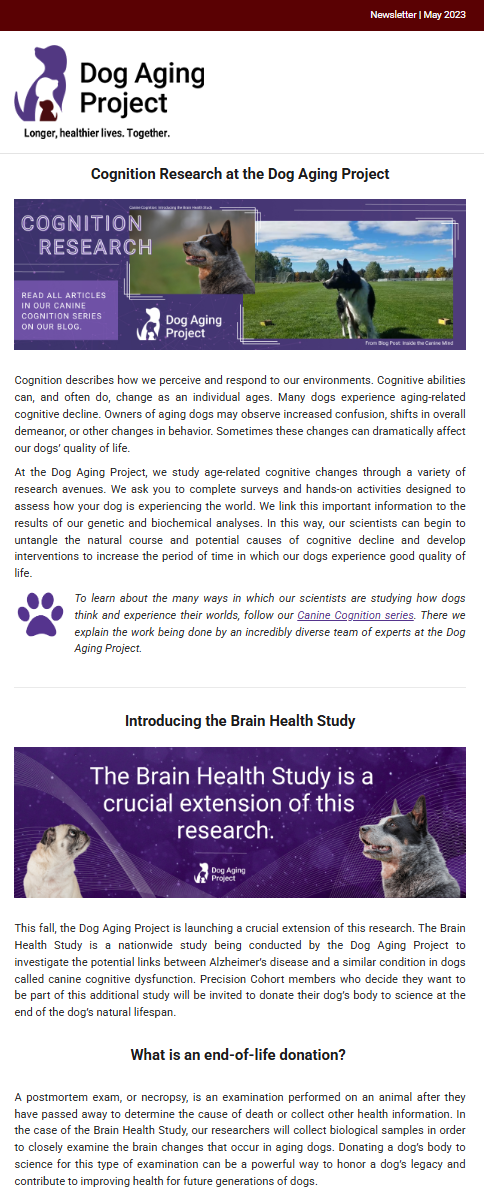 May 2023 Newsletter