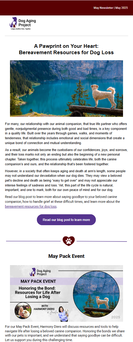 DAP May 2025 Newsletter