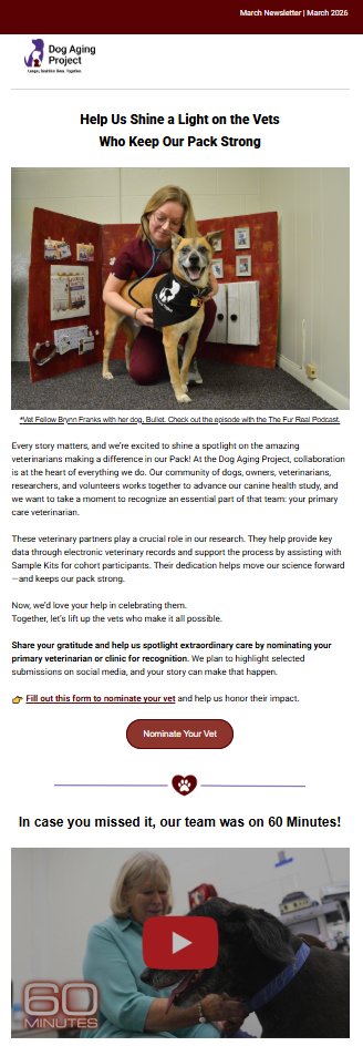 DAP March 2026 Newsletter