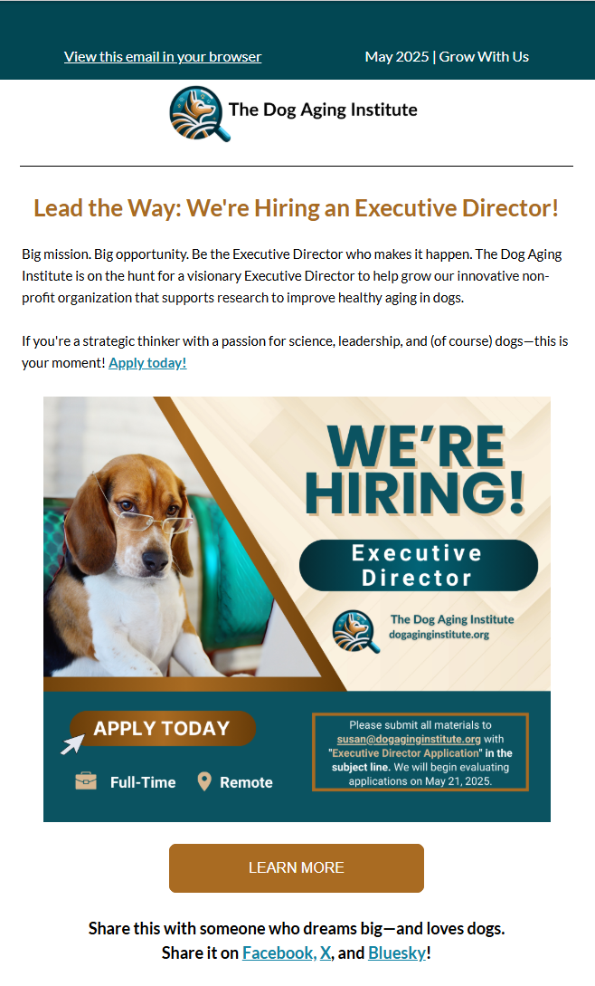 May 2025 Newsletter