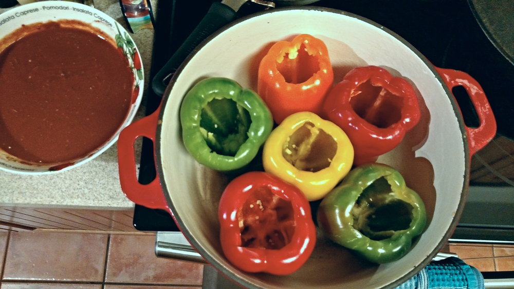 Grain-Free Stuffed Peppers with a Kick