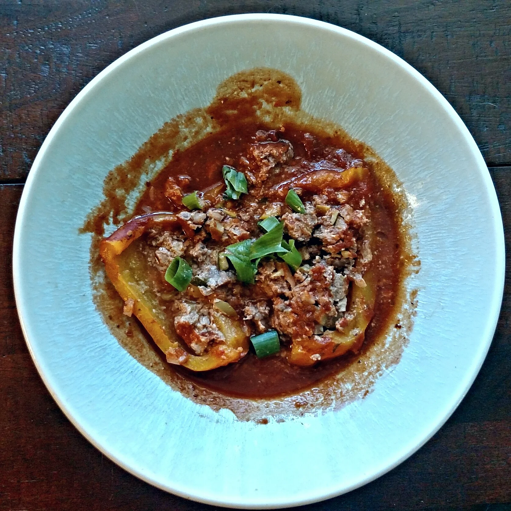 What's Cookin' Wednesday - Grain-Free Stuffed Peppers with a Kick + Plan to Eat Review