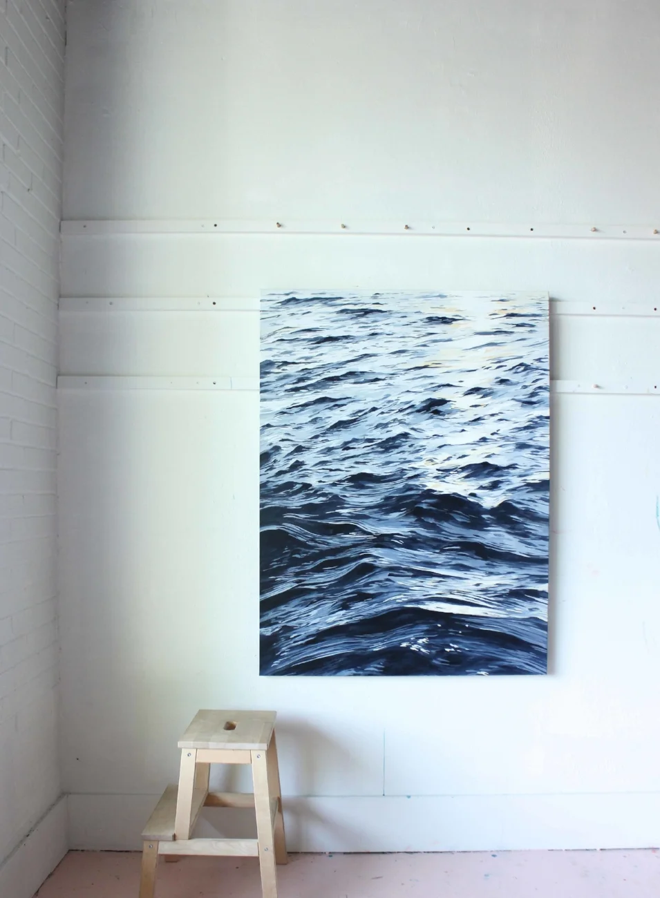 Install view of August Feeling 36x48"