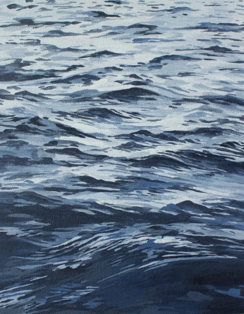 SOLD-- Afternoon Light , 8x10", Acrylic on Canvas, available at The Captains Daughters, $300