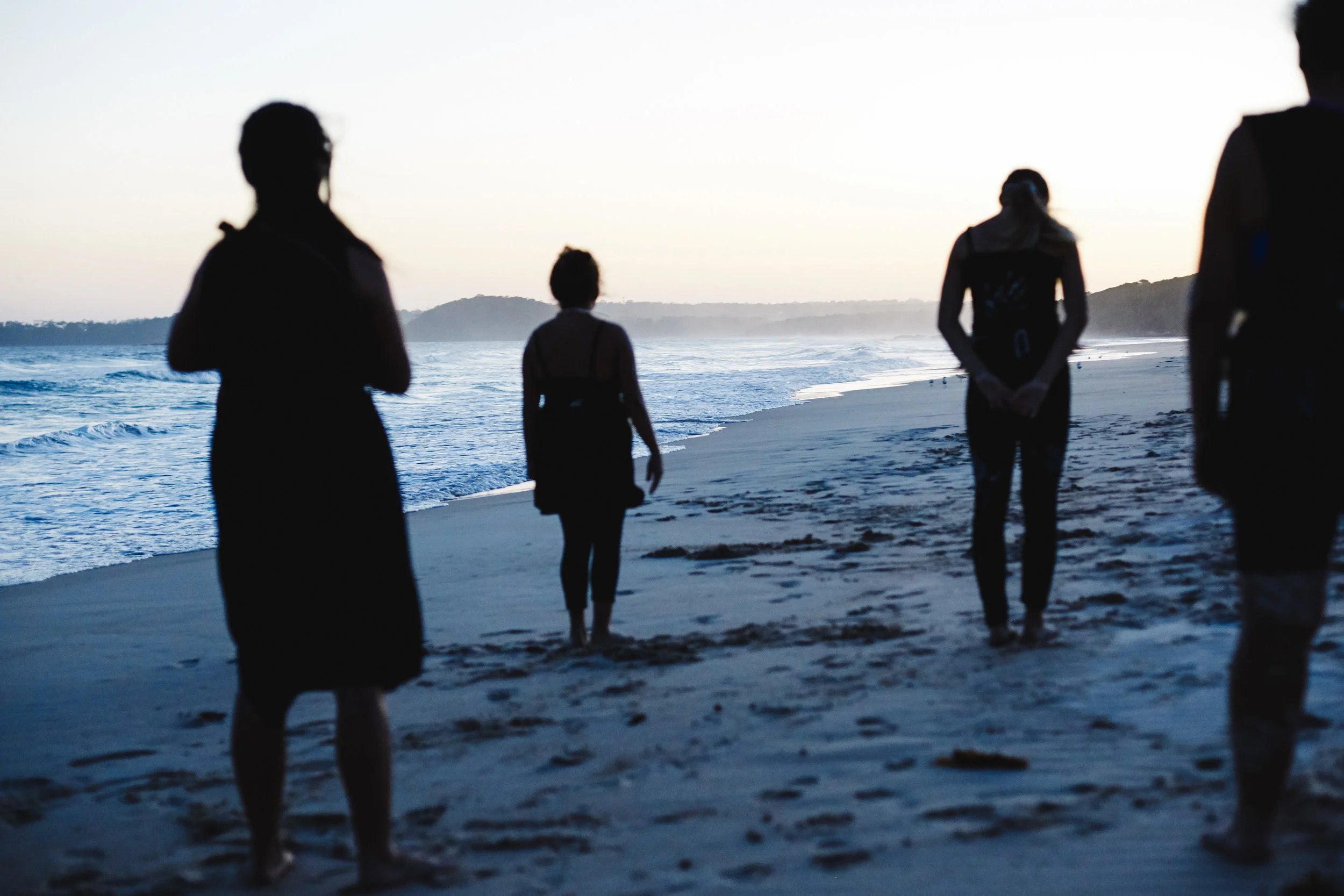 Still photograph from: Ngawiya Maan (we take to give), an audio visual piece by Amanda Jane Reynolds, Stella Stories, Australian Museum 2018