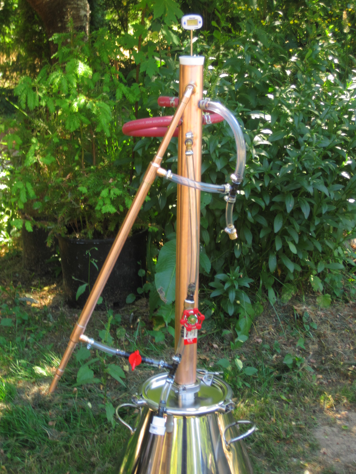 2" Reflux Still DIY Kit — Moonshine Stills & Distillery Equipment