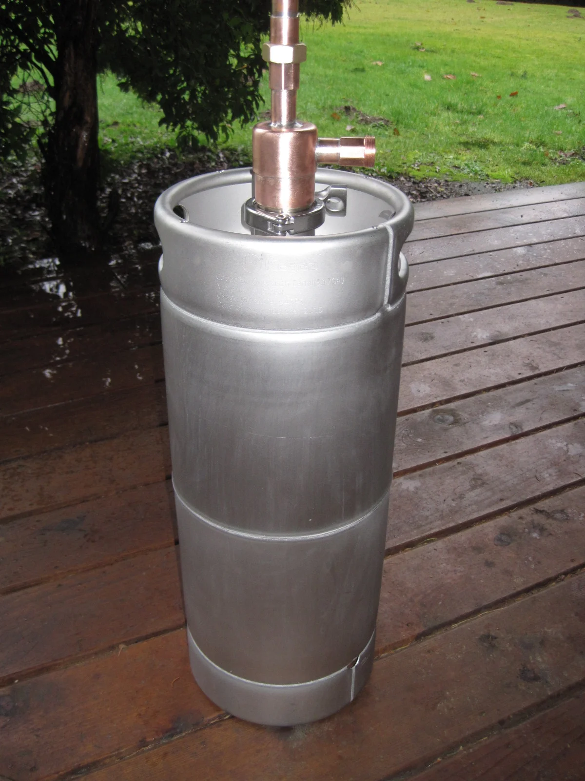 Thumper / Doubler Attachment for Beer Keg 3/4" Piping — Moonshine