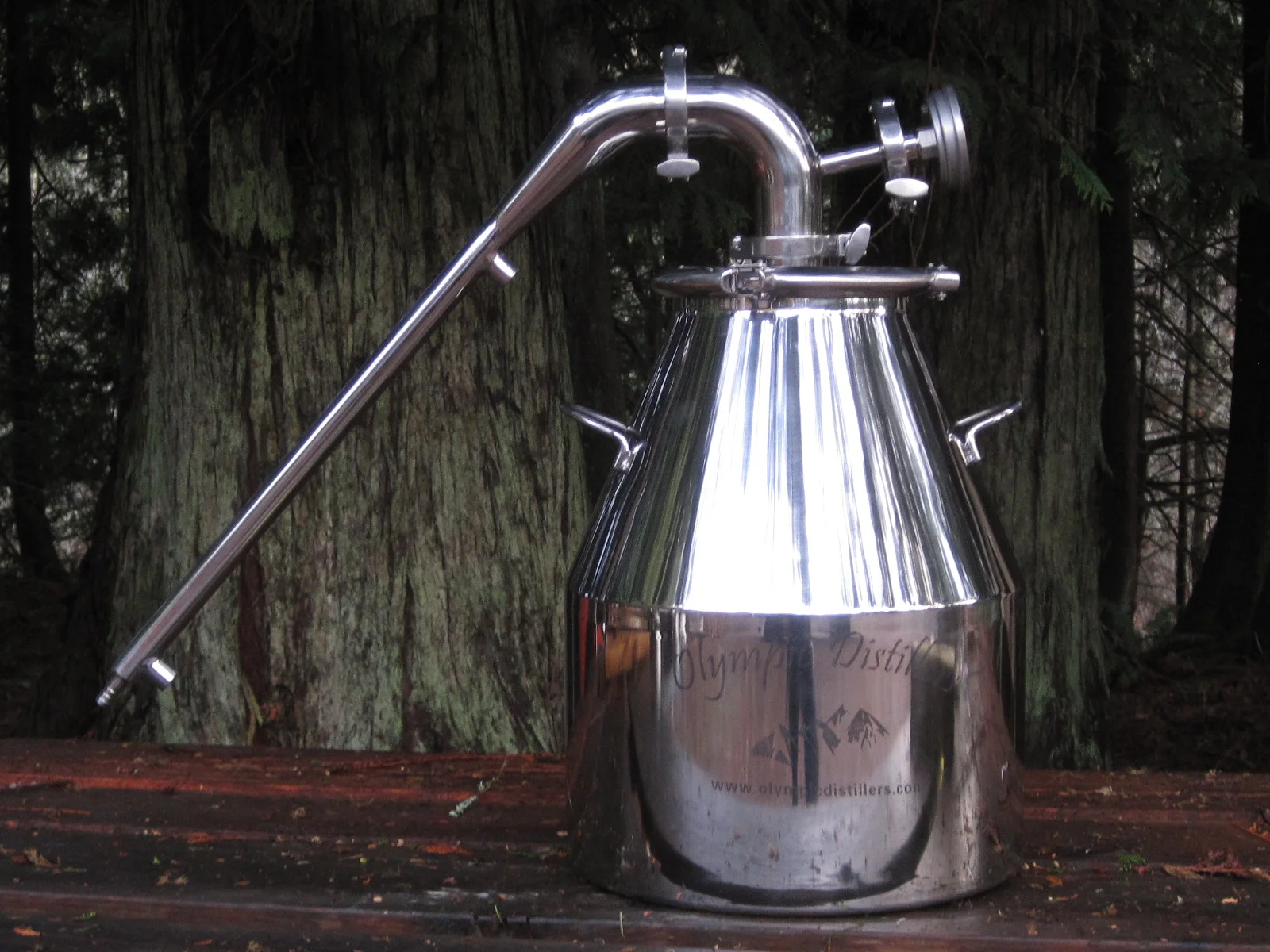 2 inch Stainless Steel Pot Still with 8 Gallon Gas Heated Kettle — Moonshine Stills and Micro