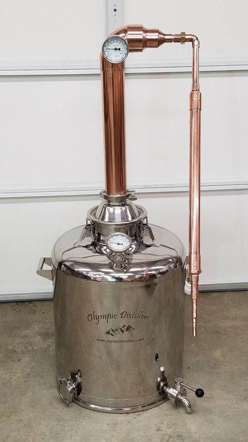 5 Gallon Moonshine Whiskey Pot Still 3x Heavier Than Cheap China Still –  Affordable Distillery Equipment