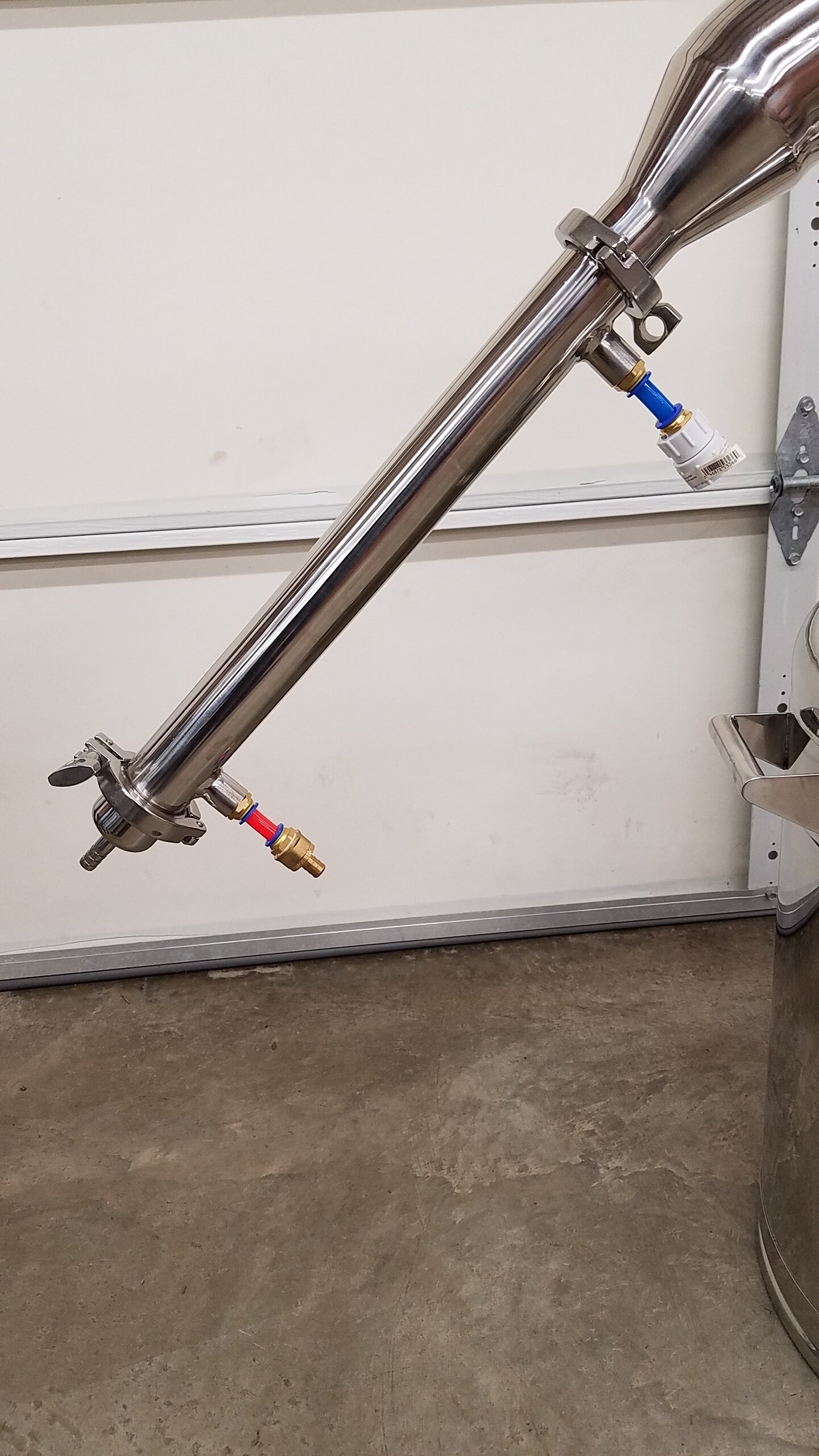 26 Gallon Stainless Steel Pot Still 4 inch Gas or Electric Heat — Moonshine Stills and Micro